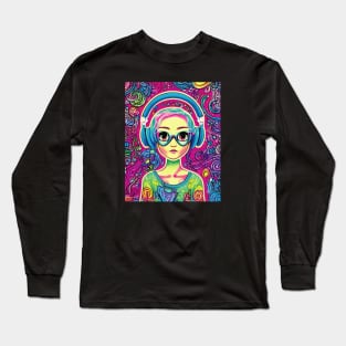 Feel The Music Vibes Long Sleeve T-Shirt